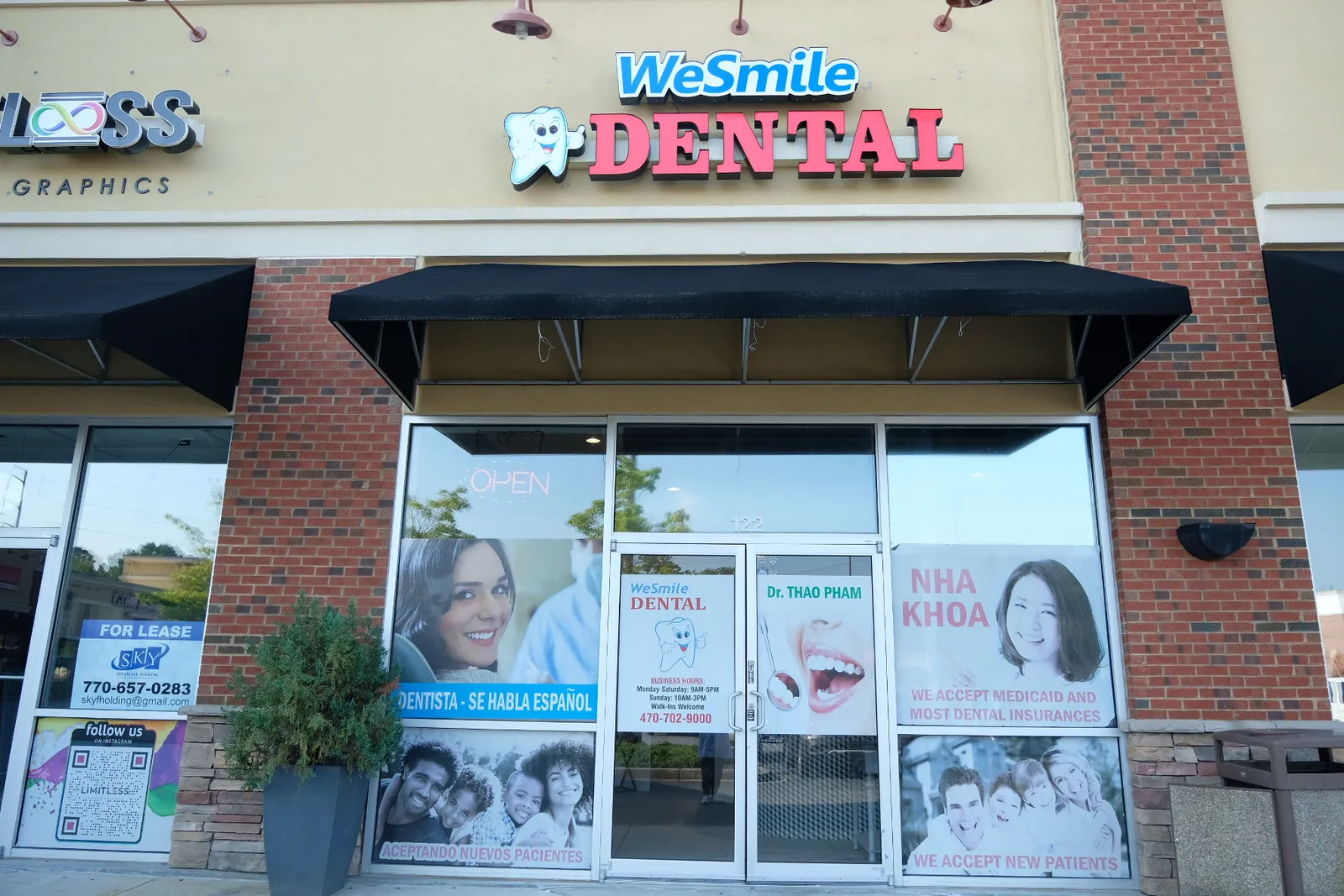 Fachada de WeSmile Dental